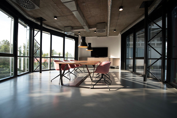 Modern L-Shaped Kitchen Design